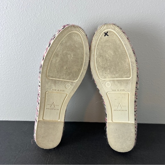 Aquatalia Jen Leather Platform Espadrille Slip-on Shoes - Picture 10 of 10